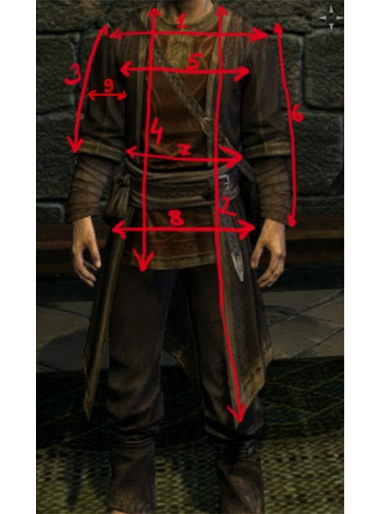 Master Robes of Destruction from Skyrim